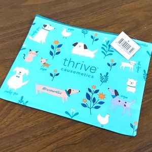 Thrive Cosmetics makeup bag